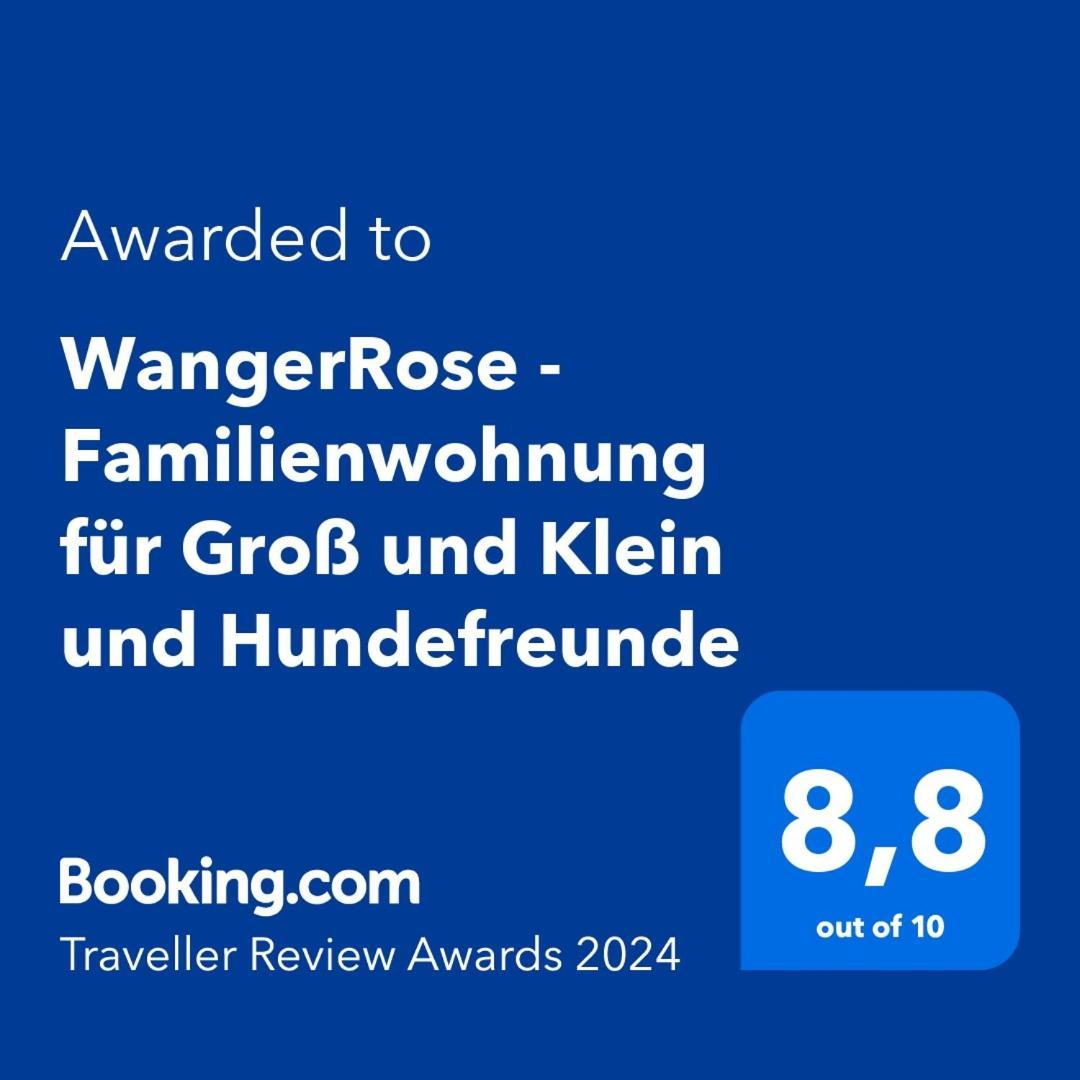 Wangerrose - Familienwohnung Fuer Gross Und Klein Und Hundefreunde Вангероге Екстериор снимка