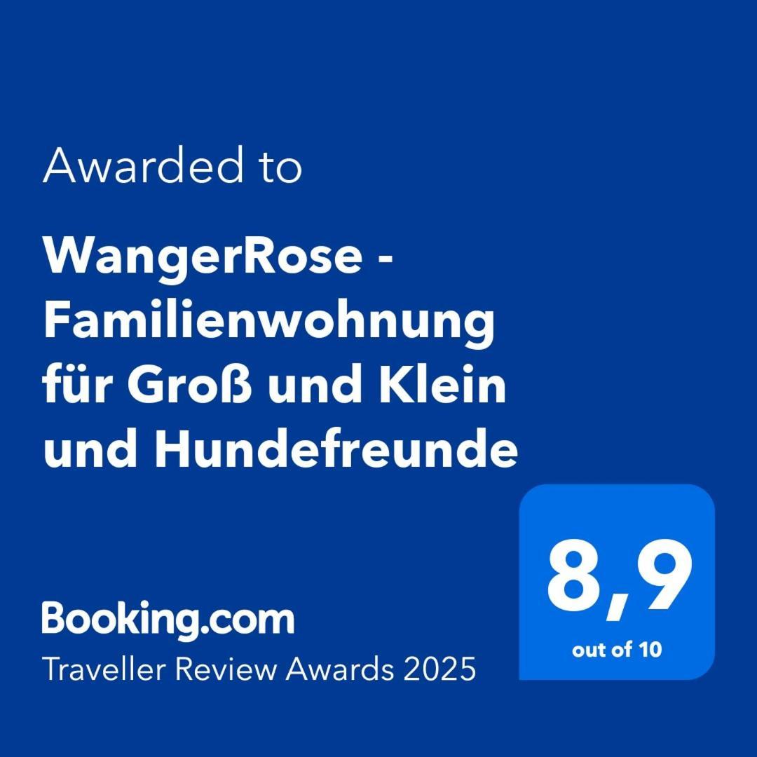 Wangerrose - Familienwohnung Fuer Gross Und Klein Und Hundefreunde Вангероге Екстериор снимка